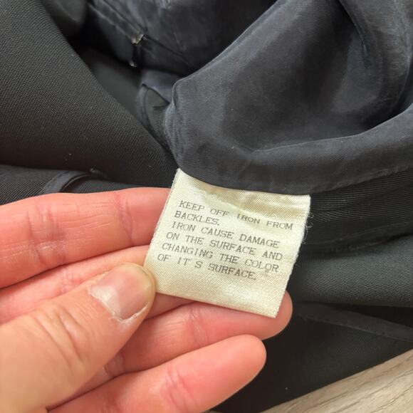 Japan Rynshu Maji Masatomo Runway Blazer Jacket Silver Latch Buttons Large - Picture 8 of 12